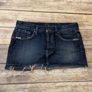 Vintage Chip & Pepper Denim Skirt